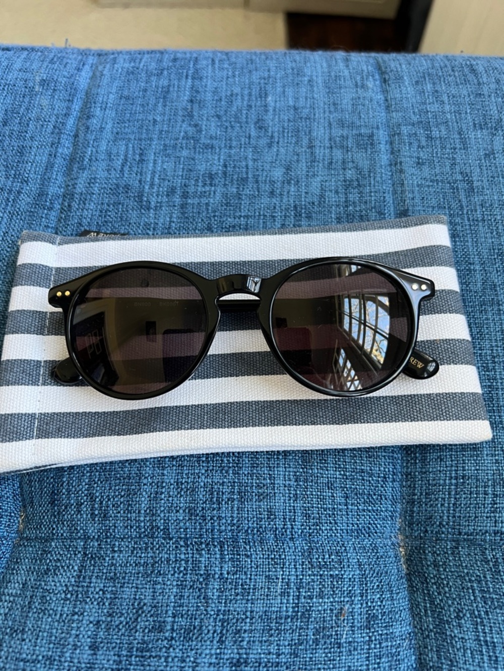 J. Crew Lakeside Tortoise shell round sunglasses